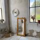 80s pine mirror
