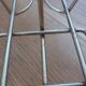 Gold metal magazine rack