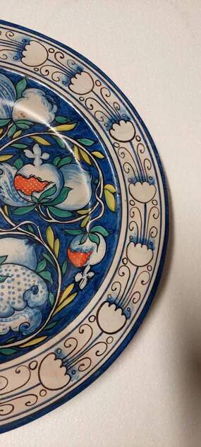 Painted Plate G.Licata Sciacca
