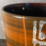 Cache-pot en céramique années 50