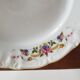 Dessert plates and porcelain dish flowers dessert service