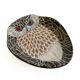 Vide poche hibou vintage peint à la main
