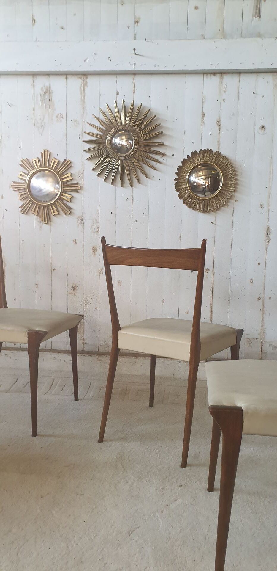S2 teak dining chairs by Alfred Hendrickx for Belform 1960