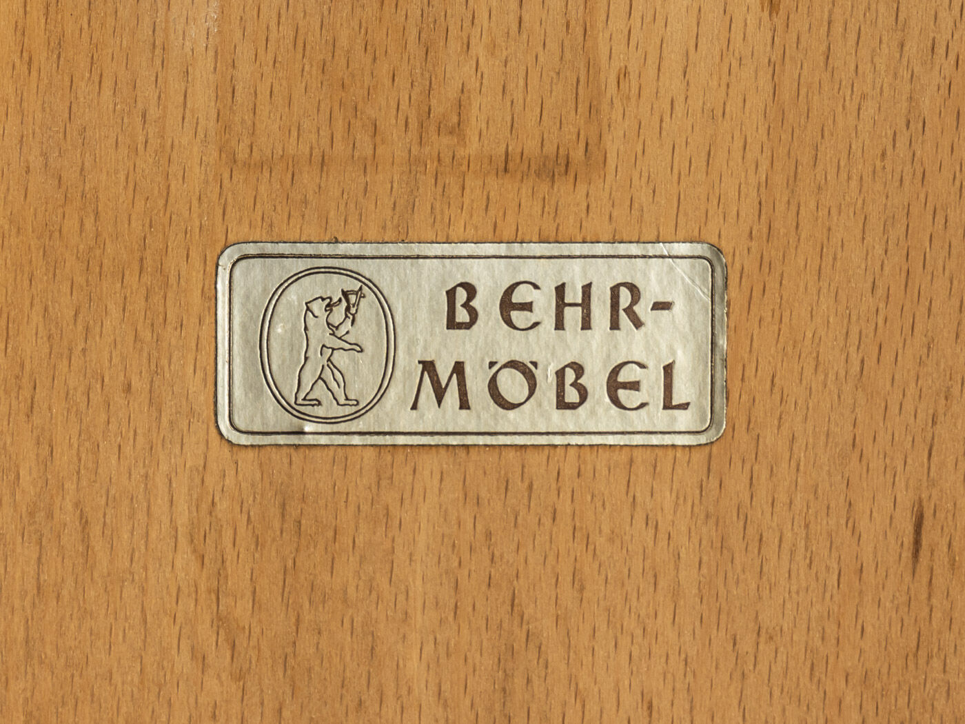 1960s showcase, behr möbel