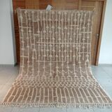 Handmade wool Berber rug 300X200 cm