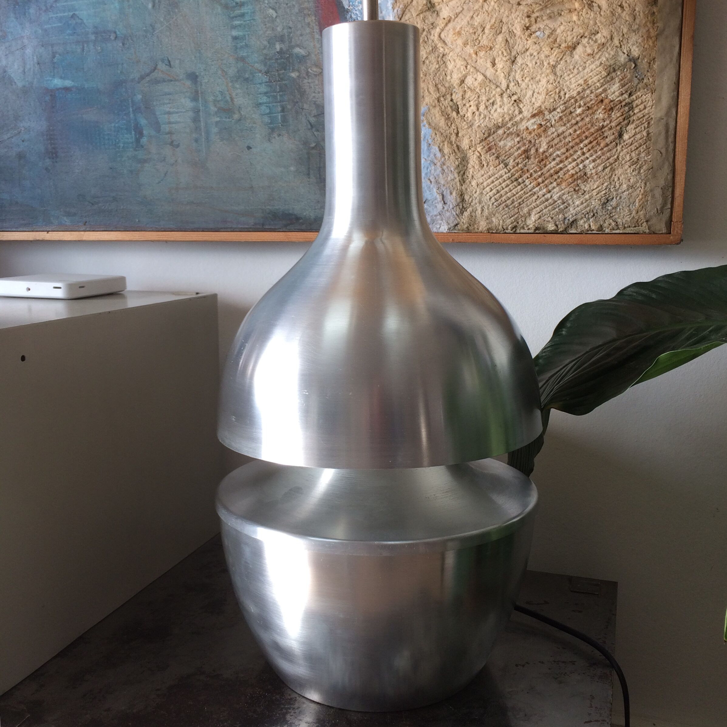 Large floor lamp by Bertrand Balas for Raak 1970