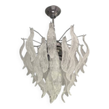 Leafes Murano Glass Chandelier in Vintage Style