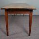 French farmhouse oak dining table circa 1880
