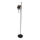 Eyeball type floor lamp/reading light in chrome metal - 1970s