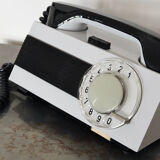 Téléphone rotatif « Tesla » des années 1970