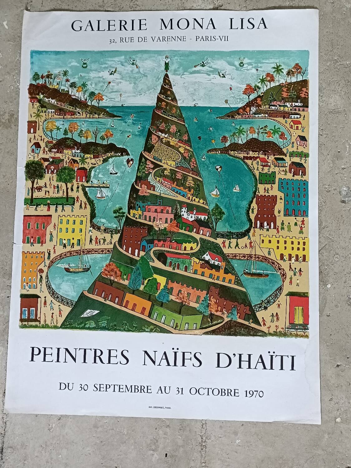 Poster naive painters Haiti Prefect Duffaut