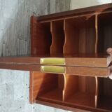 Furniture of trade store back desk teak vintage box doctor