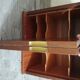 Furniture of trade store back desk teak vintage box doctor