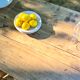 Grande table de ferme rénovée
