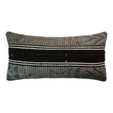 Vintage turkish kilim cushion cover , 30 x 60 cm