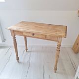 Bureau / Console / Table d'appoint de ferme style campagne en bois massif