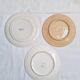 Hand-painted artisanal flat plates
