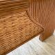Bed 1 place "palm" wicker and rattan Vivai Del Sud