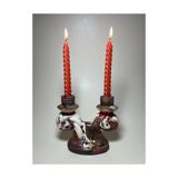 Ceramic candlestick