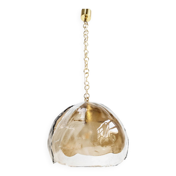 Chandelier en verre de Murano par Kaiser Leuchten des années 1970