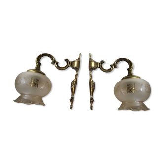 Pair of Louis XV style wall sconces