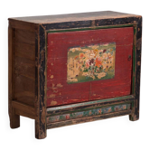 Antique pine wood buffet – China, circa 1930