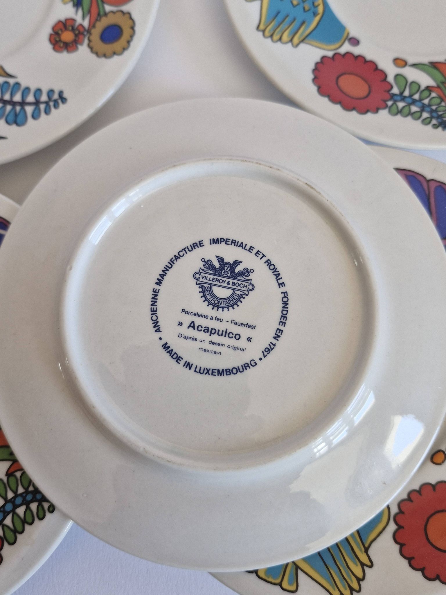 Villeroy & Bosch Acapulco service saucers