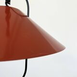 Monte Baisse Lita Suspension – Brick Red – 80's French Design