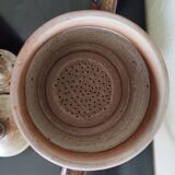Stoneware coffee pot with filter