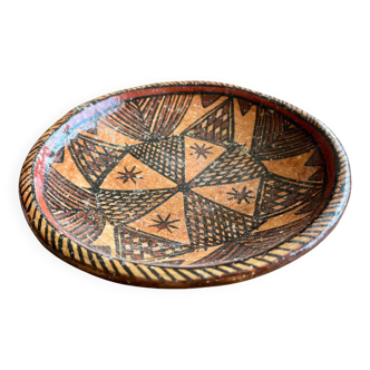 Ancien plat Kabyle, Berbère Afrique Du Nord, 1ère Moitié XXème