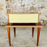 Vintage bedside Scandinavian style 60s