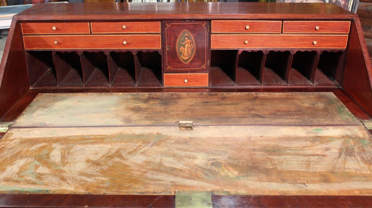 Chest of drawers mahogany, 19th century