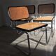Trio de chaises Marcel Breuer