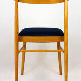 Ash dining chairs from Ton, 1960