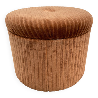 Pouf caramel