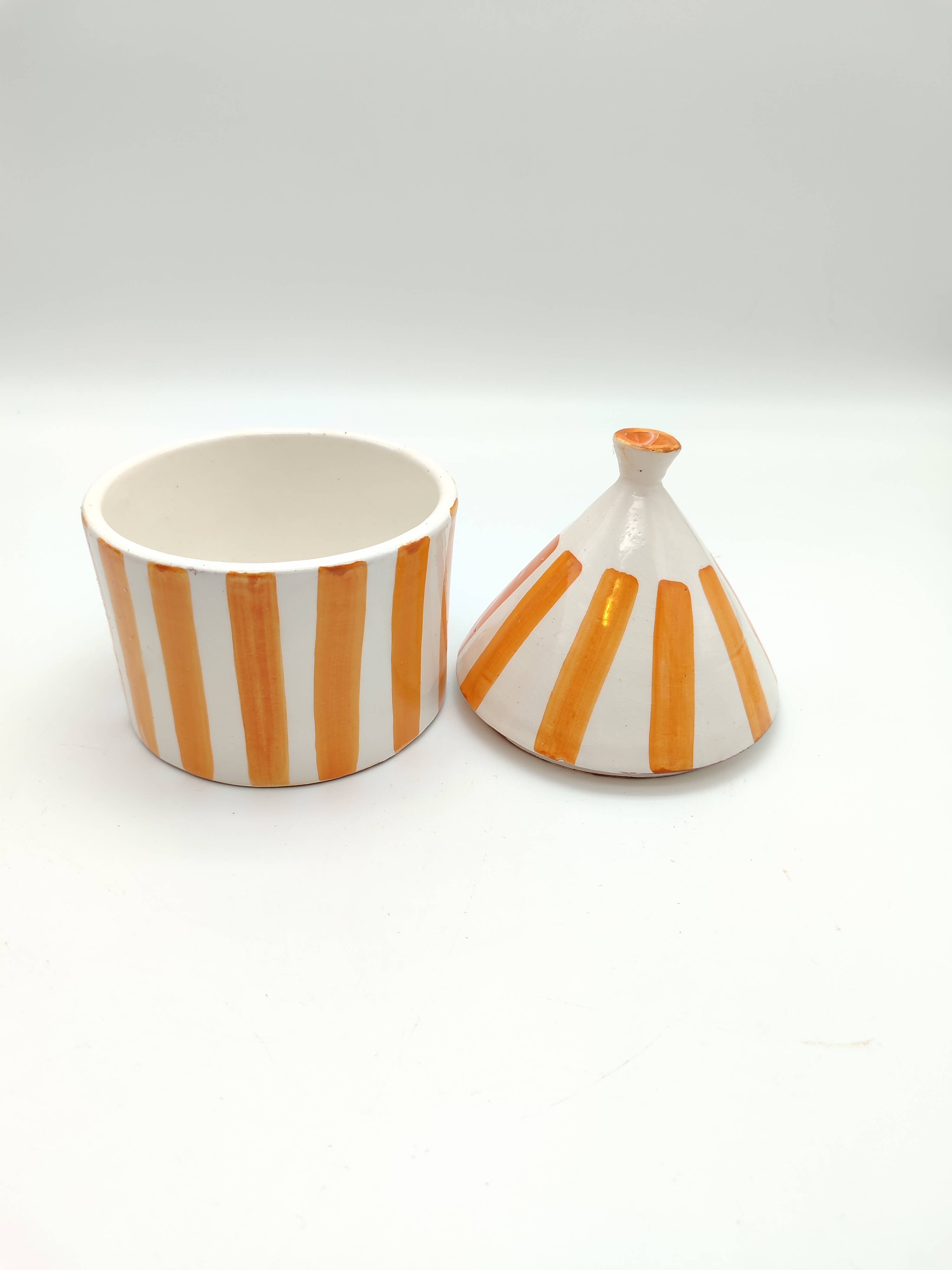 Handmade ceramic box