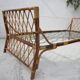 Bed with drawer rattan bed