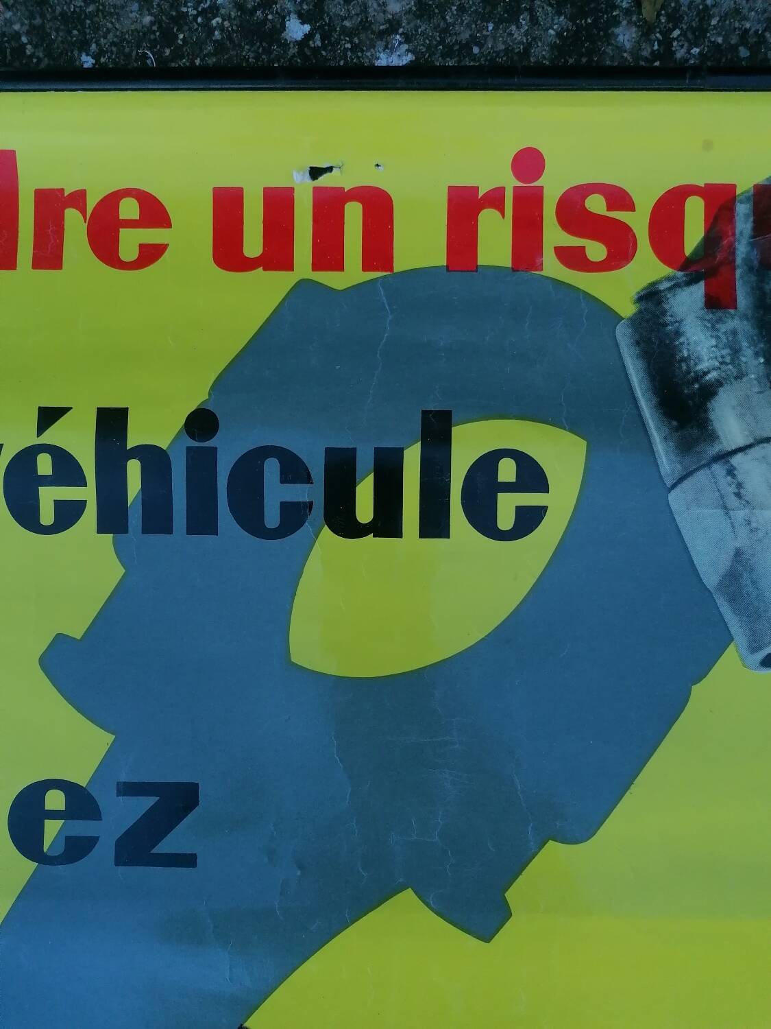 Ancienne affiche publicitaire Saviem Mécanique Garage Renault