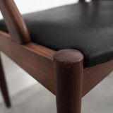 Lot de 4 chaises de Kai Kristiansen 1970