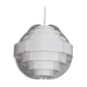 Danish hanging lamp in plexiglas of Brylle and Jacobsen 1970