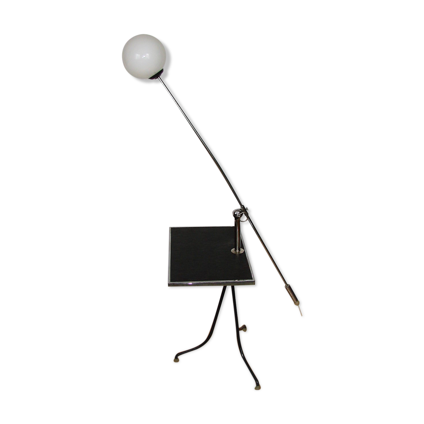 Floor lamp with table, 1960