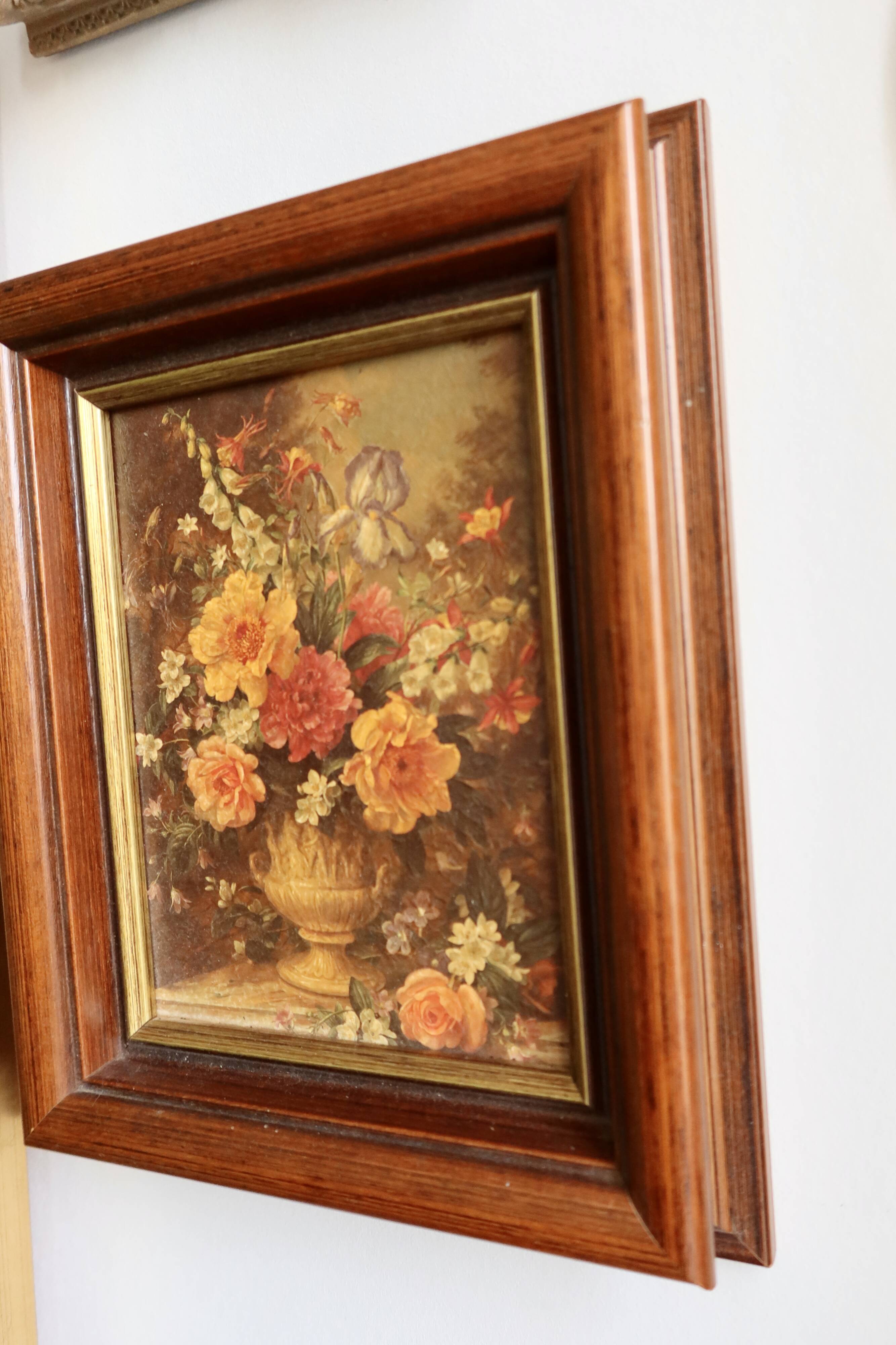 Vintage oil on canvas "The glory of nature" signed A.Williams