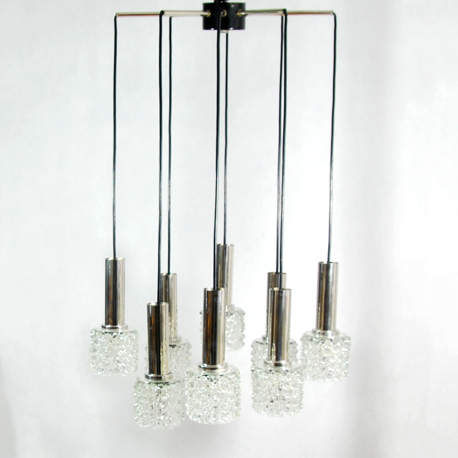 Cascade lamp by Wortmann & Filz Germany 70s.