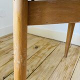 Green scandinavian wooden chairs 60/70