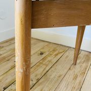 Green scandinavian wooden chairs 60/70