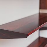 Rosewood Modular Wall Unit by Kai Kristiansen for FM Møbler, 1960s