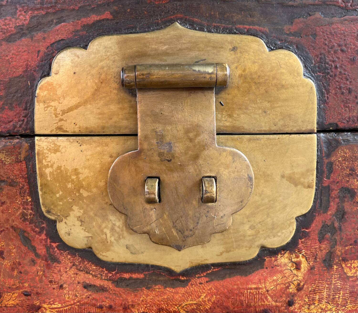 Antique Chinese trunk