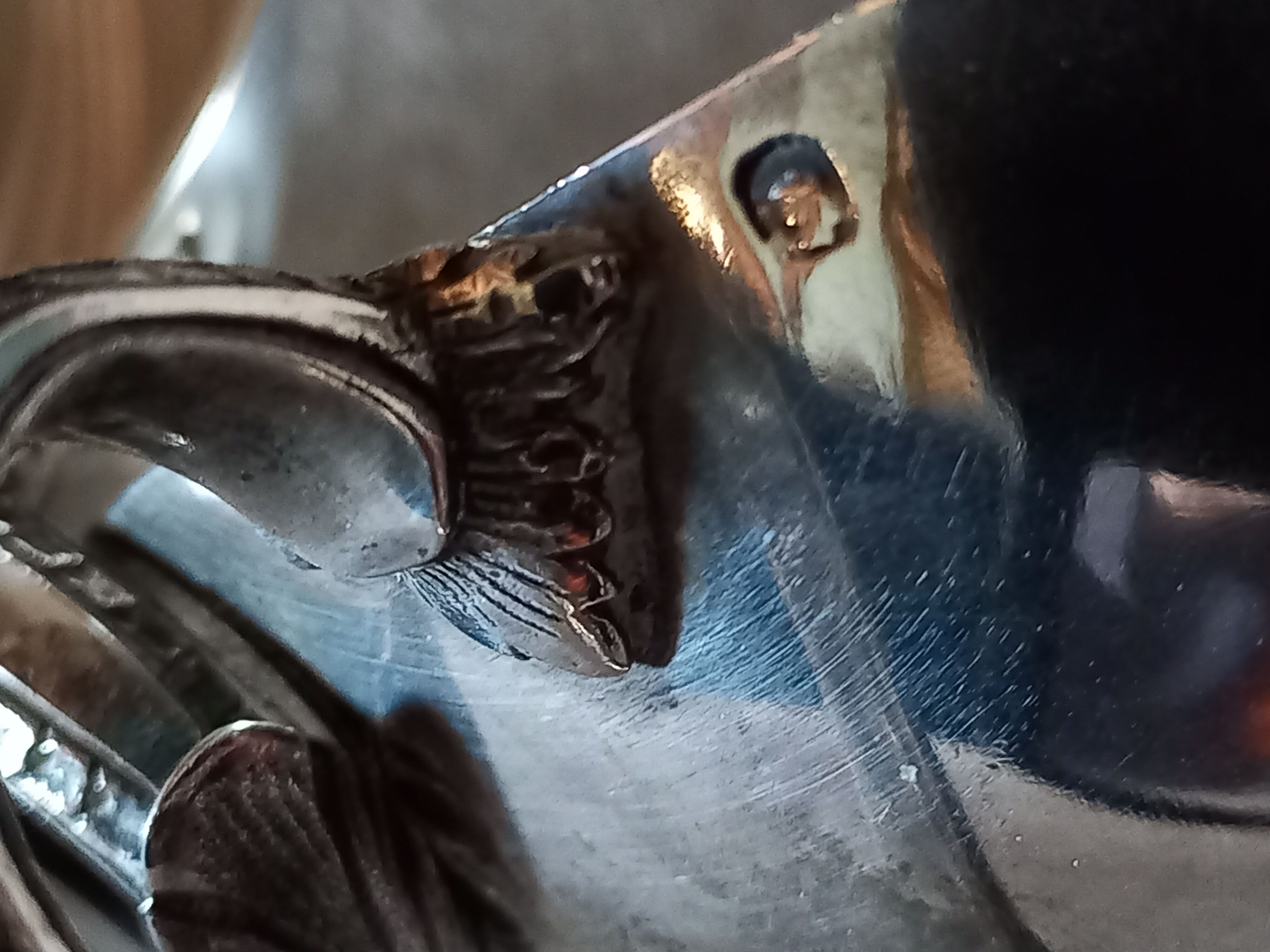 2 old solid silver cups