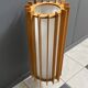 Wood table lamp 1960s