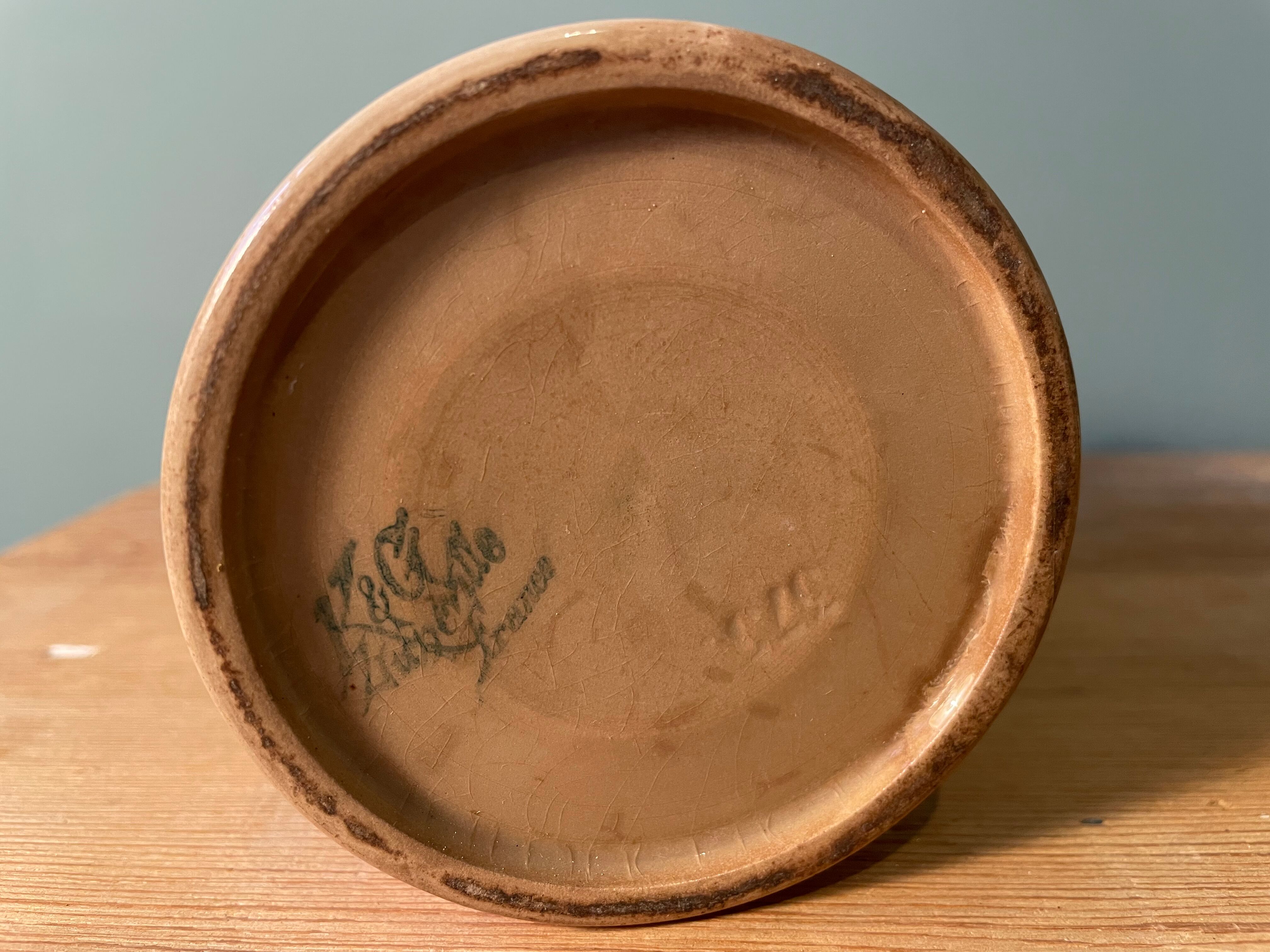 Keller and Guérin Lunéville jam jar